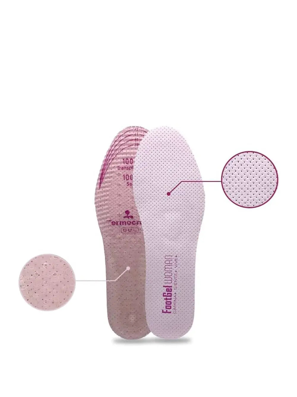 Accessori Sportivi Footgel Unisex Solette Urbano Rosa Footgel Angolo dello Sport
