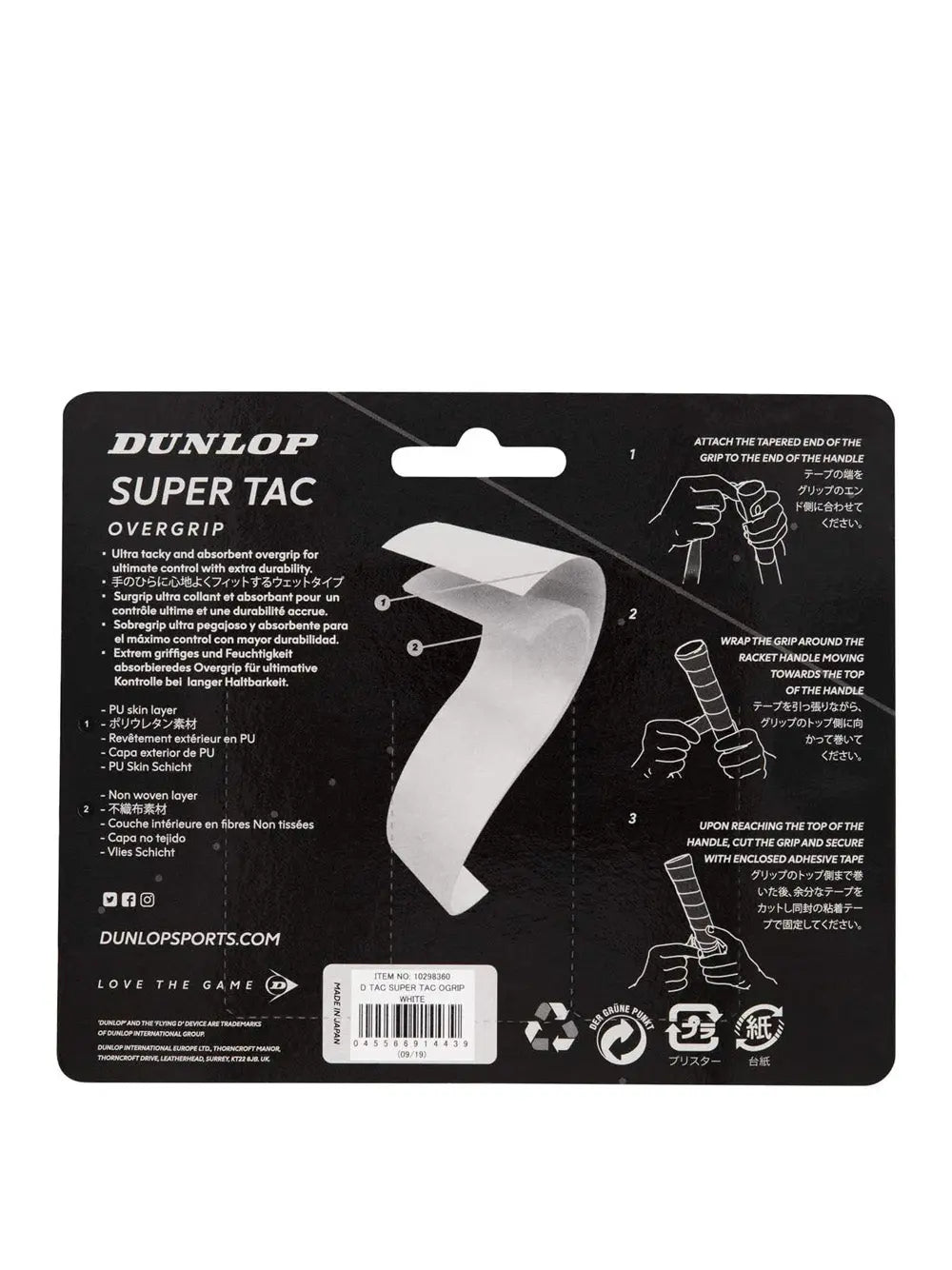 Accessorio Sportivo Dunlop Unisex