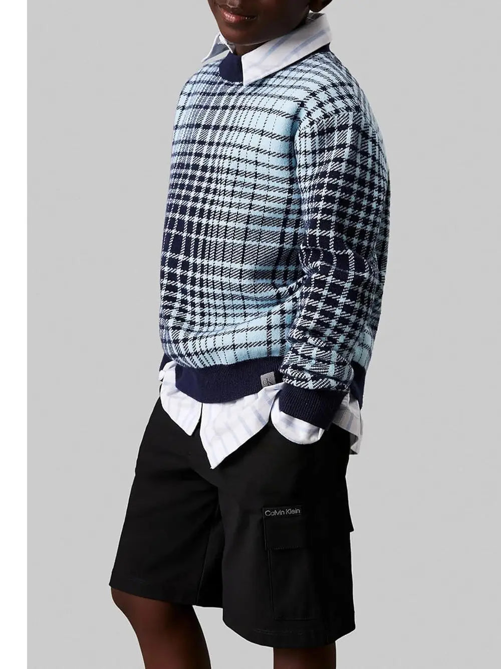 Bermuda Calvin Klein jr Bambino - Nero