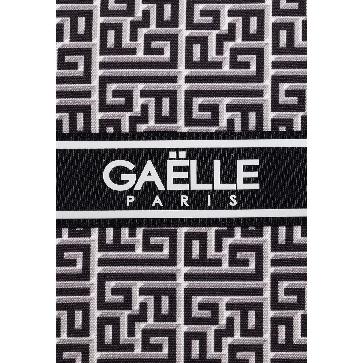 Borsa GAELLE Donna MAXI SHOPPER CANVAS STAMPA Nero GAELLE Angolo dello Sport