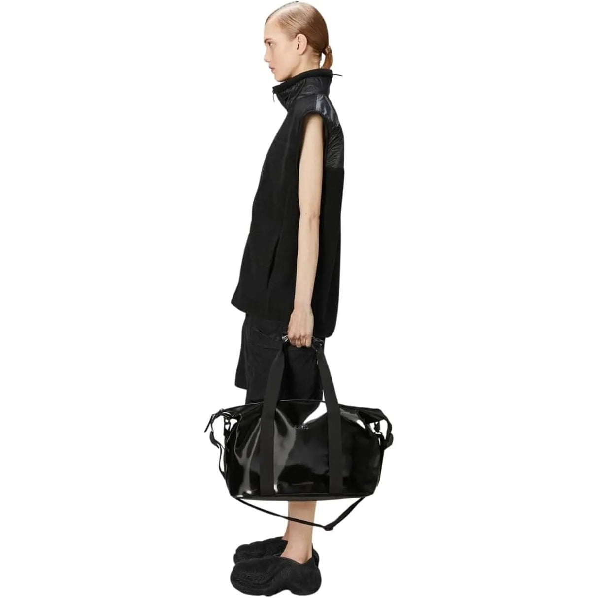 Borsa RAINS Unisex HILO WEEKEND SMALL Verde RAINS Angolo dello Sport