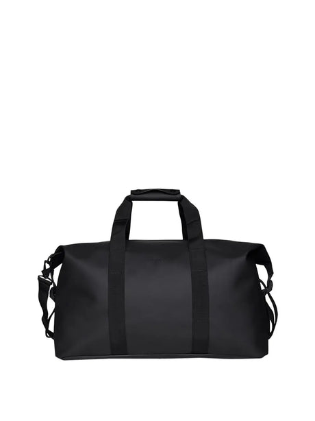 Borsa Rains Unisex Hilo Weekend Nero Rains  Angolo dello Sport