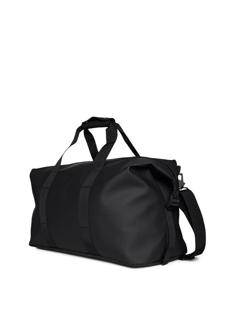 Borsa Rains Unisex Hilo Weekend Nero Rains  Angolo dello Sport