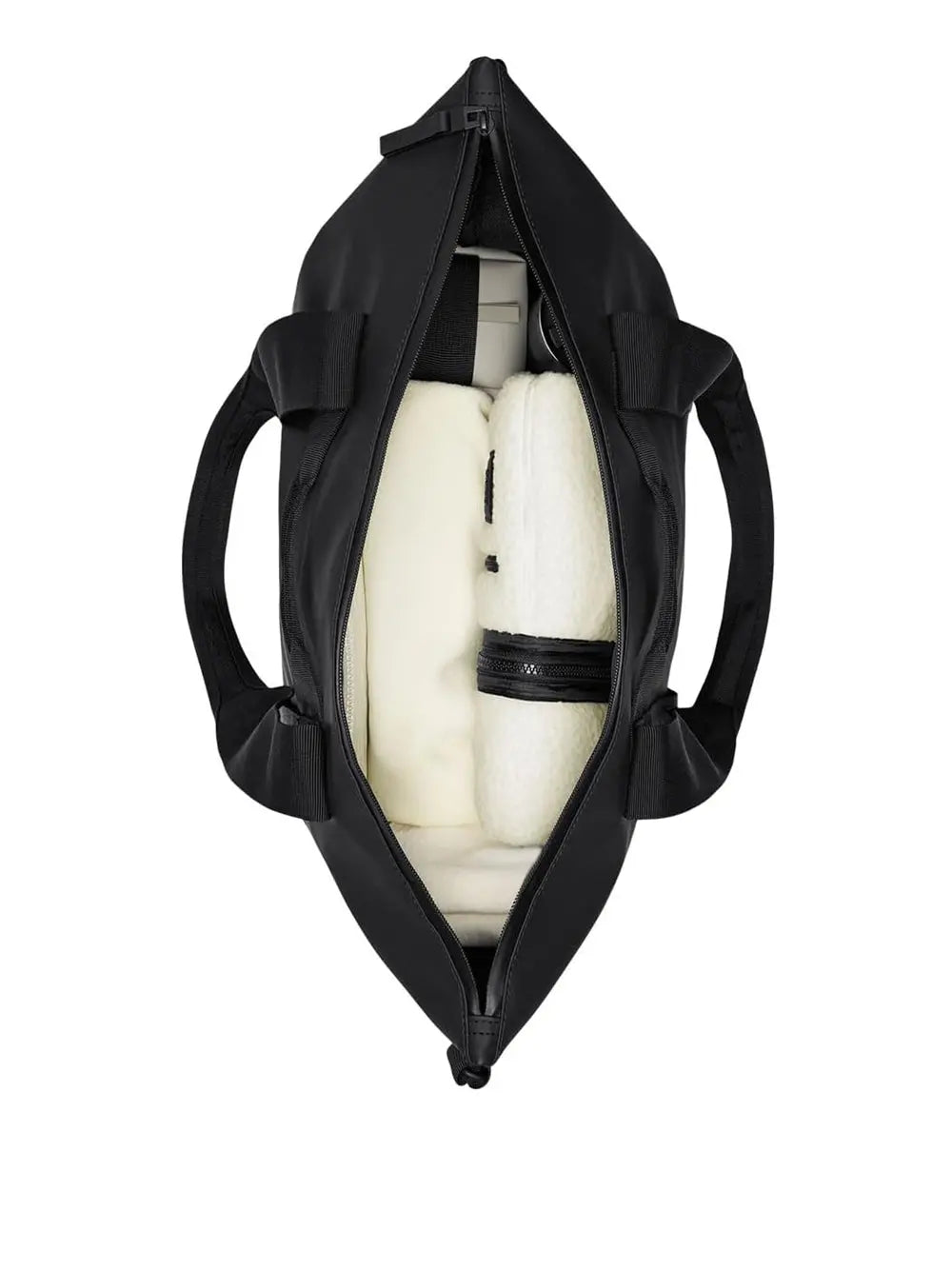 Borsa Rains Unisex Tote Nero Rains Angolo dello Sport