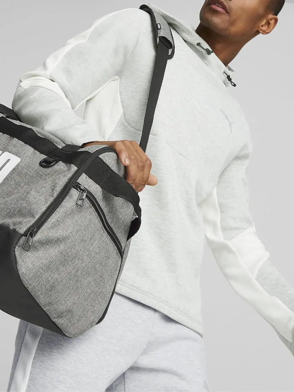 Borsone Puma Unisex Challenger Duffel S Grigio Puma Angolo dello Sport