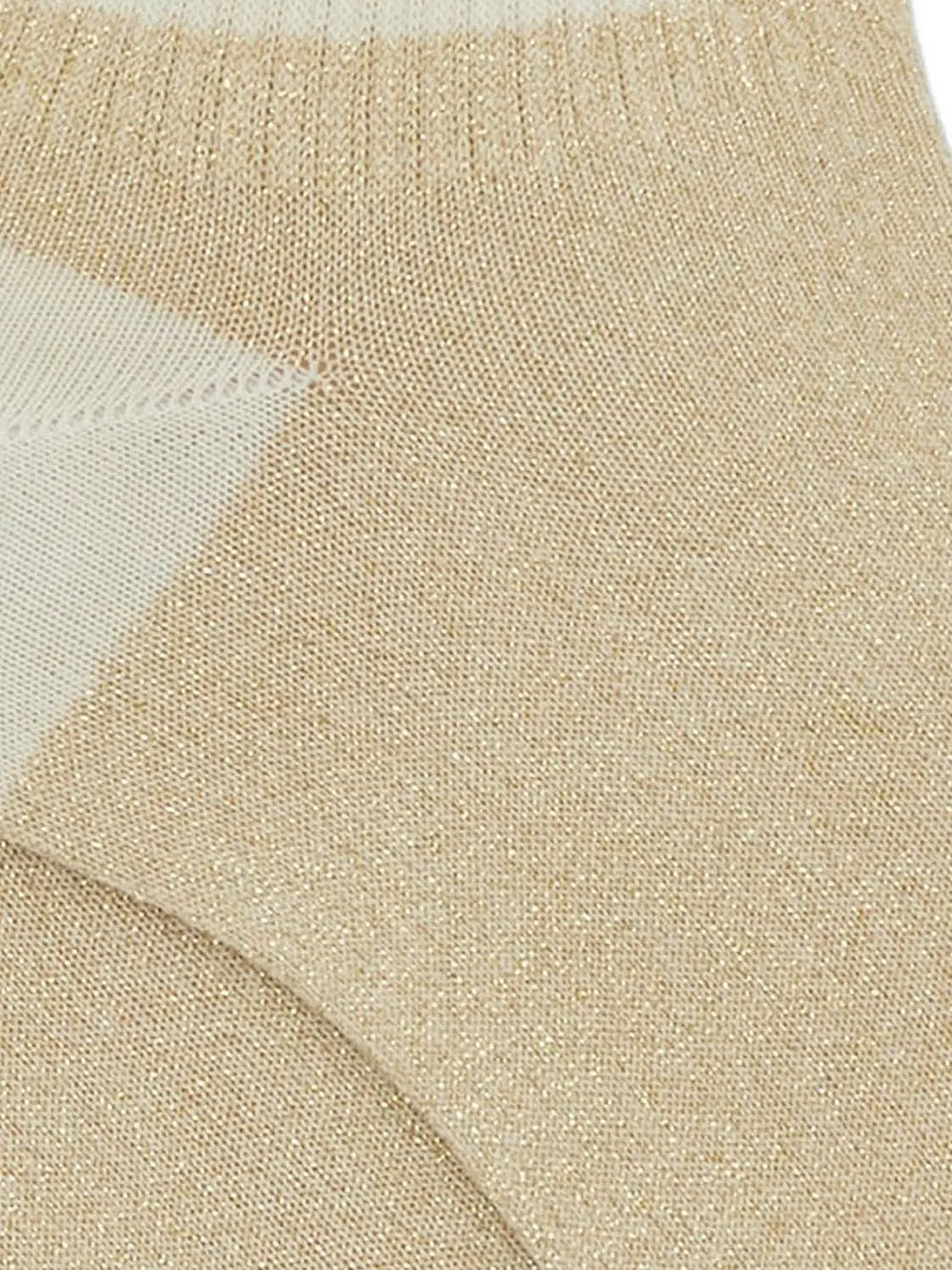 Calze Gallo Unisex Corto Co/lurex Righe Oro Gallo Angolo dello Sport