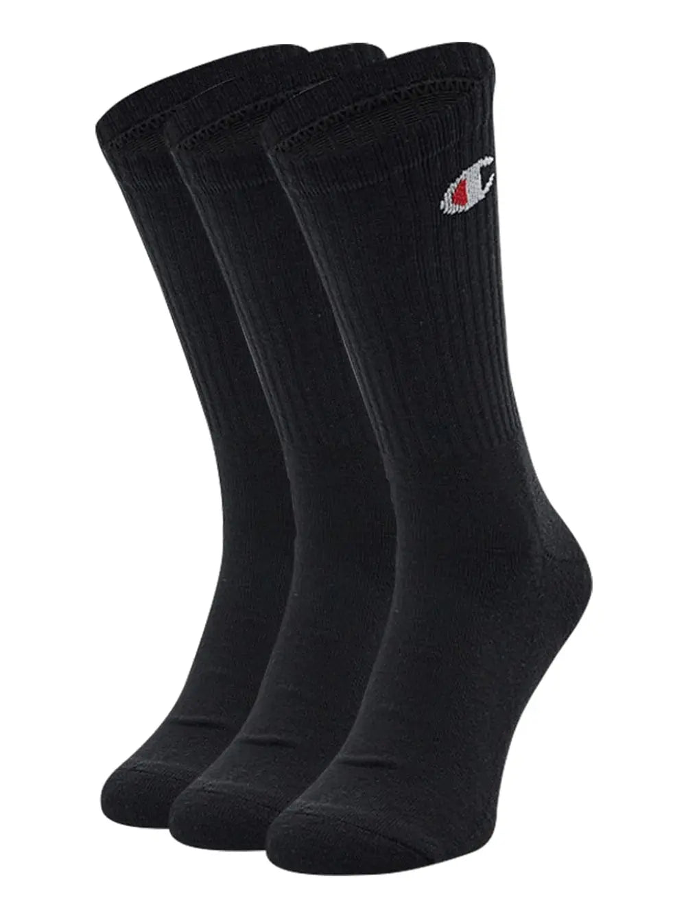 Calze Sportive Champion 3Pk Crew Uomo - Nero