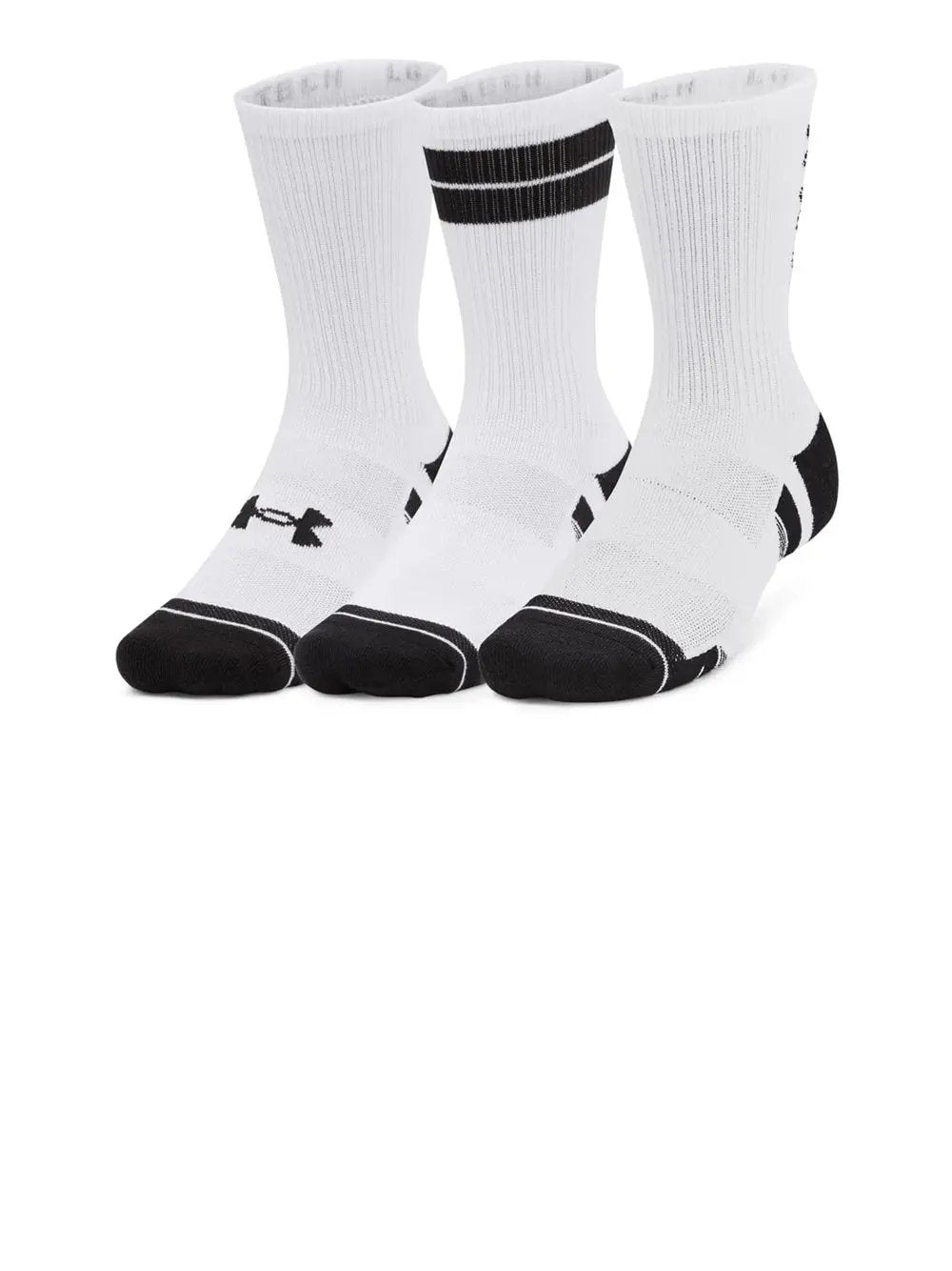 Calze Sportive Under Armour Unisex Bianco Under Armour Angolo dello Sport
