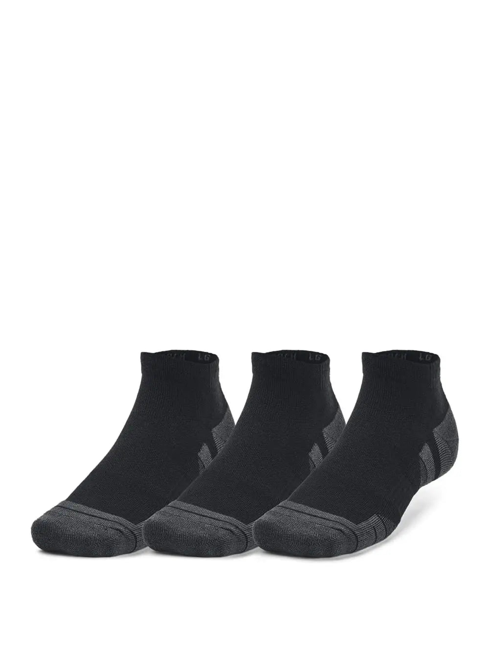 Calze Sportive Under Armour Unisex Ua Performance Tech Qtr Nero Under Armour Angolo dello Sport