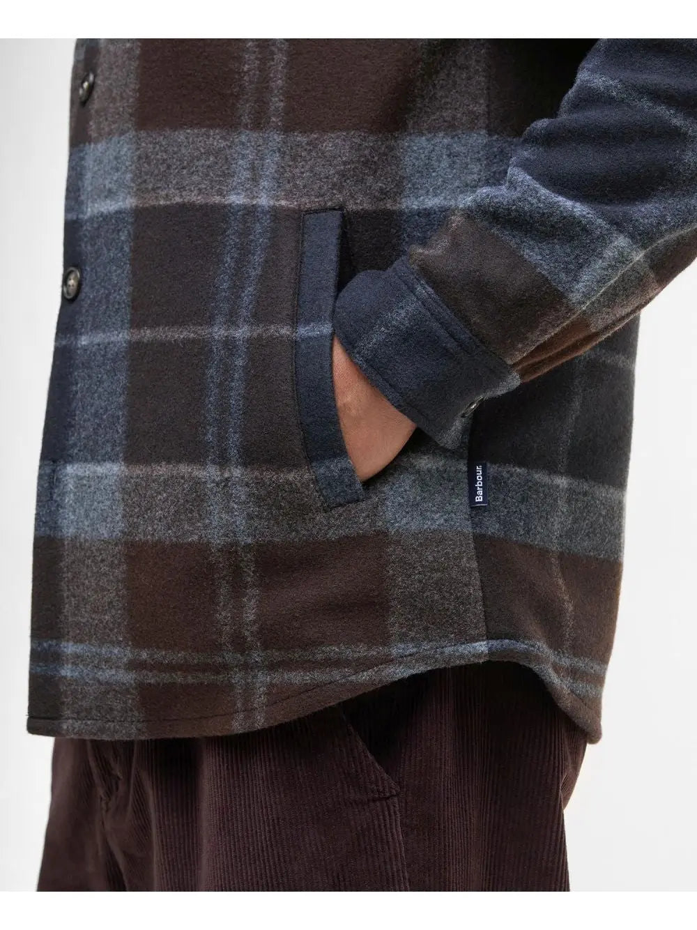 Camicia Barbour chapter tailored check Uomo - Blu
