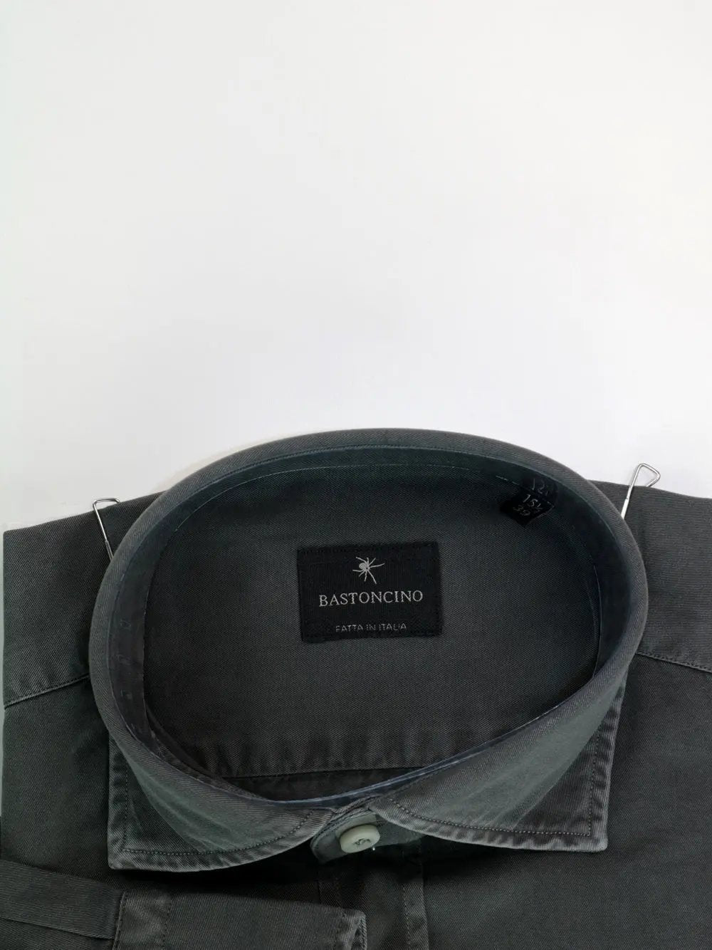 Camicia Bastoncino Uomo Simo Collo 164 Grigio Bastoncino Angolo dello Sport