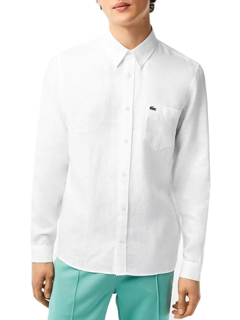 Camicia Lacoste Uomo Bianco Lacoste  Angolo dello Sport