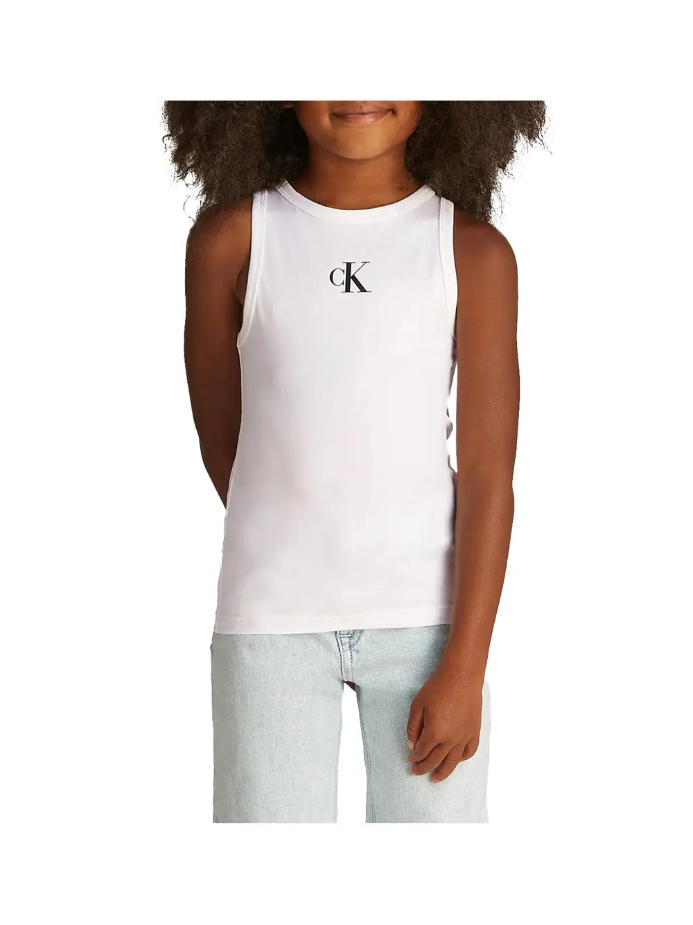 Canotta Bambina - Bianco