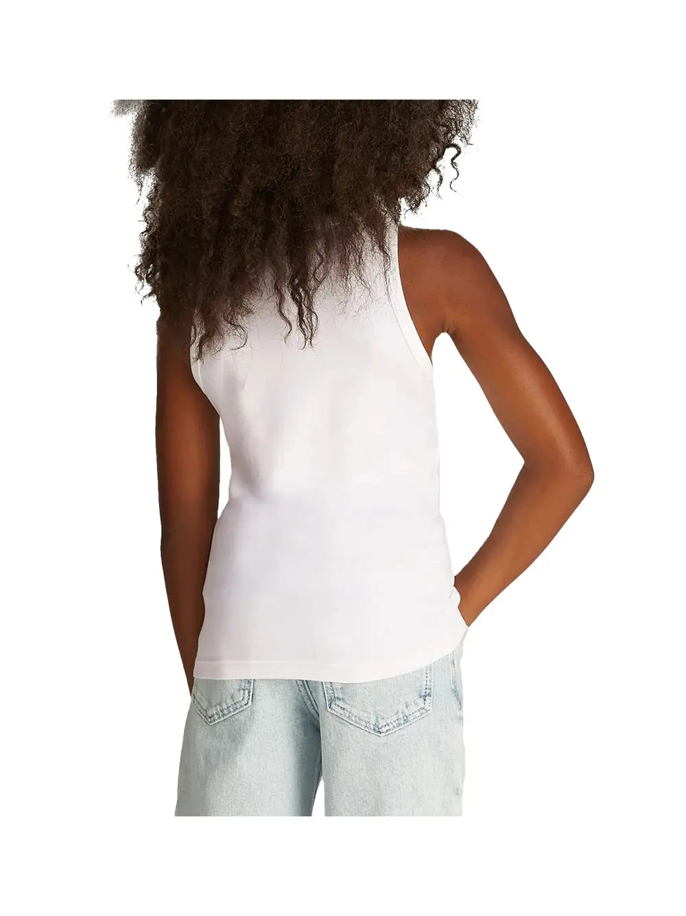 Canotta Bambina - Bianco