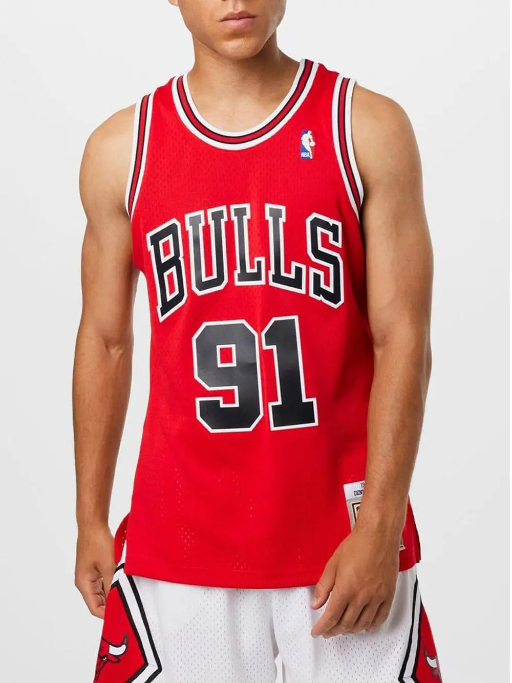 Canottiera Sportiva M&n Unisex Chicago Bulls Rosso M&N Angolo dello Sport