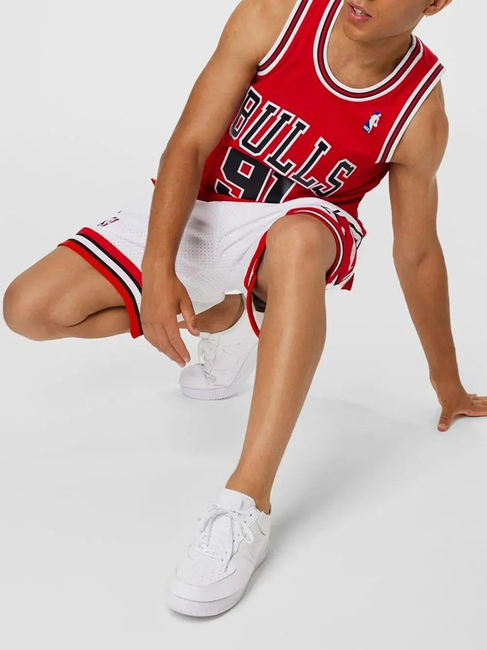 Canottiera Sportiva M&n Unisex Chicago Bulls Rosso M&N Angolo dello Sport