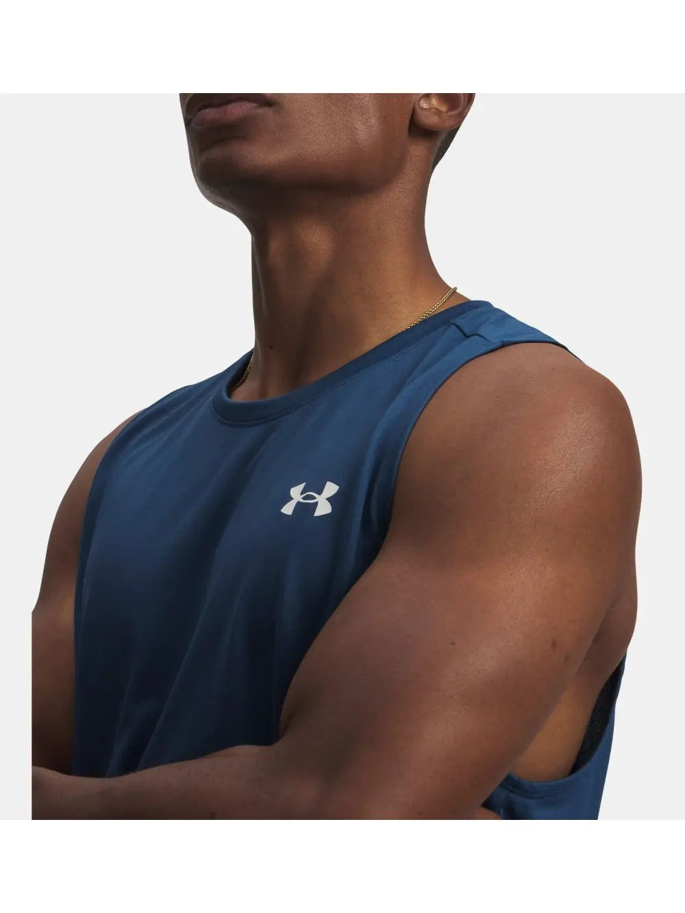 Canottiera Sportiva Under Armour UA TECH Uomo - Blu