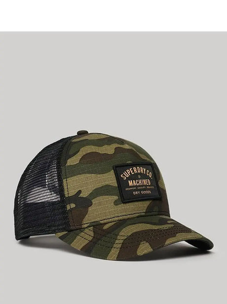 Cappello Superdry Uomo Dirt Road Trucker Verde Superdry  Angolo dello Sport