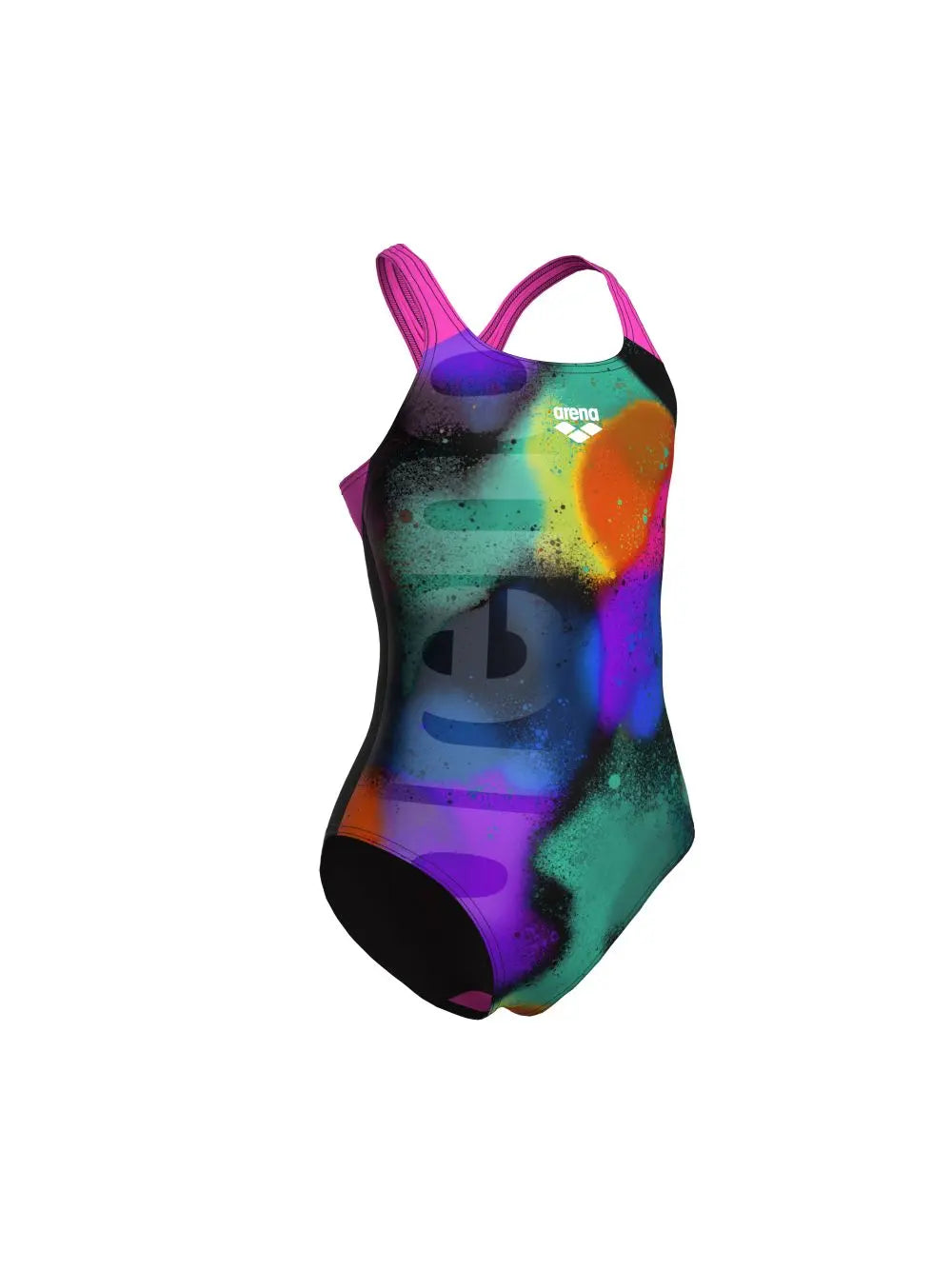 Costume Arena spray paint Bambina - Nero
