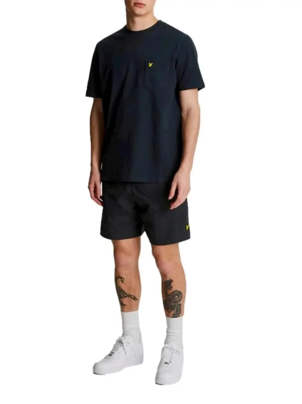 Costume Lyle & Scott Uomo Plain Blu Lyle & Scott  Angolo dello Sport