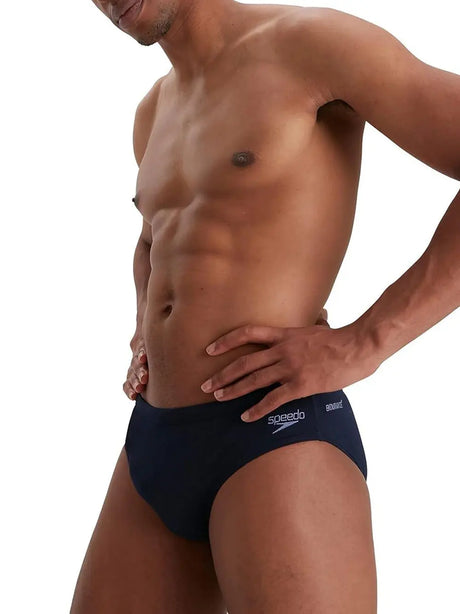 Costume Sportivo Speedo Uomo Eco Endurance + 7cm Brief Blu Speedo  Angolo dello Sport