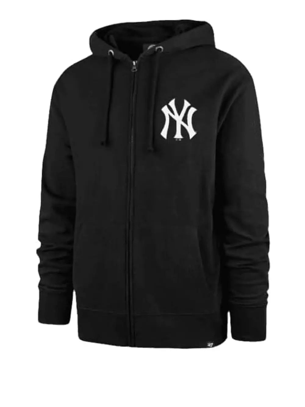 Felpa 47 Uomo Imprint Helix Full Zip New York Yankees Nero 47 Angolo dello Sport