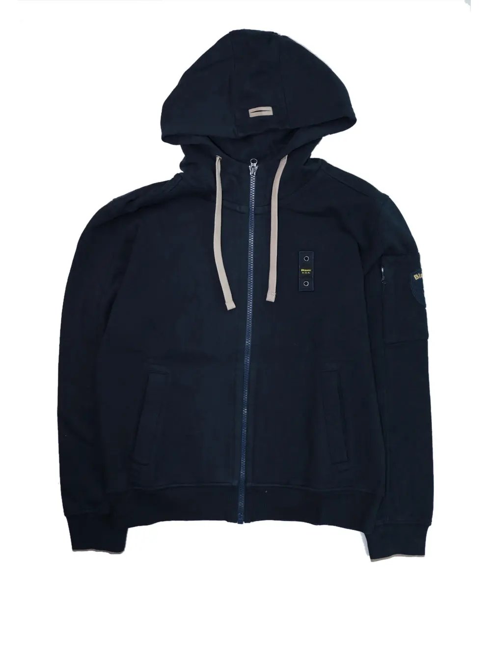 Felpa Blauer Uomo Cardinton Blu Blauer Angolo dello Sport