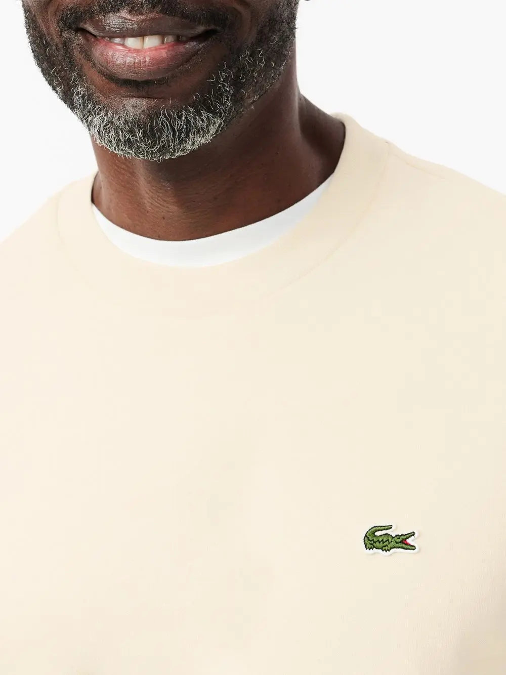 Felpa Lacoste Uomo - Avorio