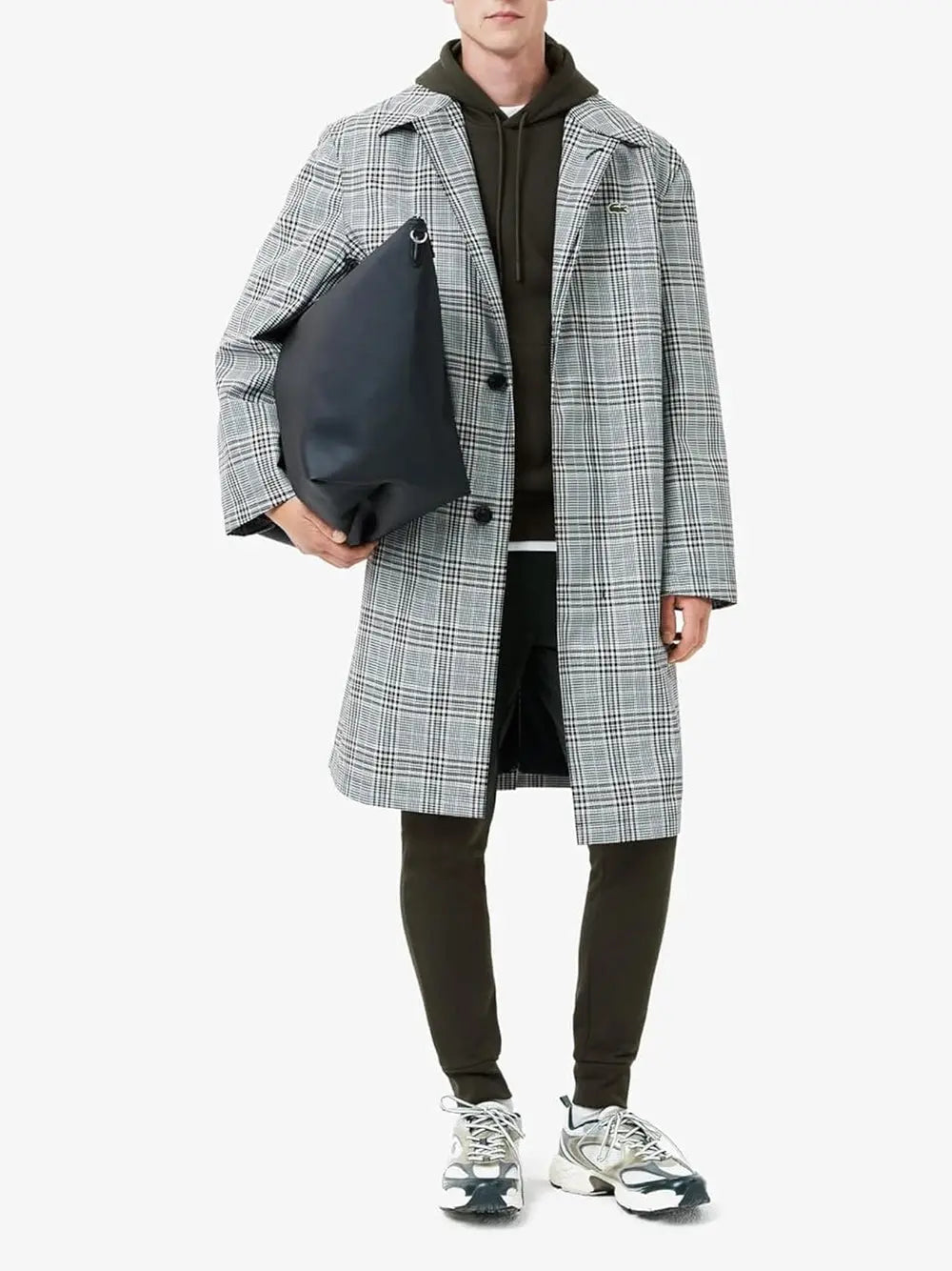 Felpa Lacoste Uomo Verde Lacoste Angolo dello Sport