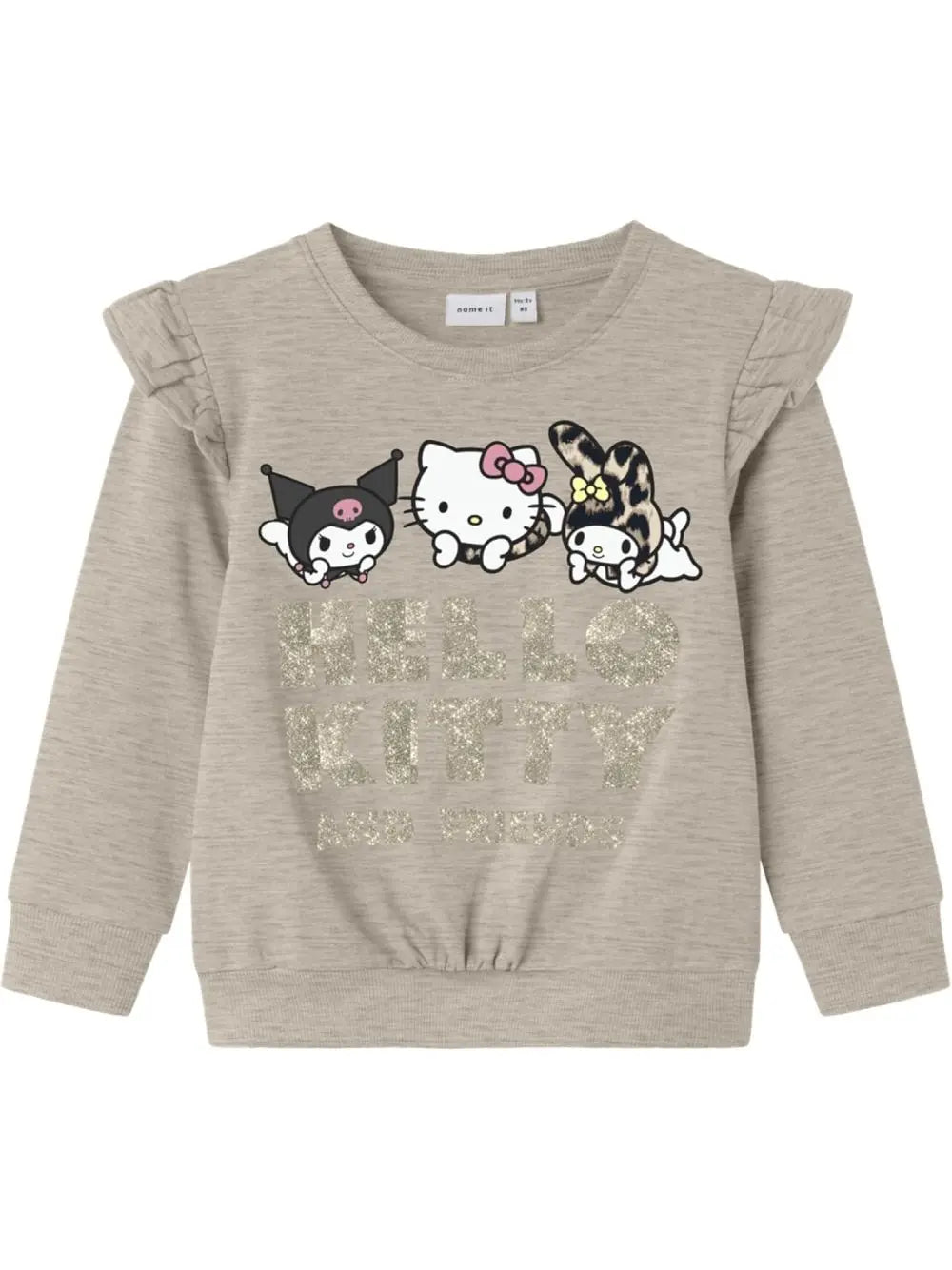 Felpa Name It Bambina - Beige