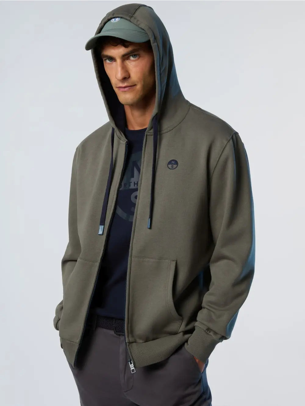 Felpa North Sails Uomo - Grigio