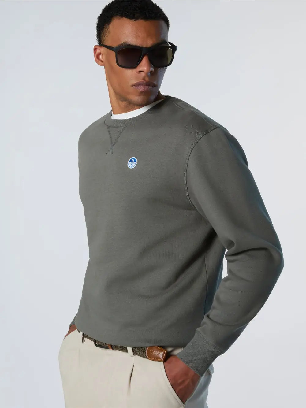Felpa North Sails Uomo - Grigio