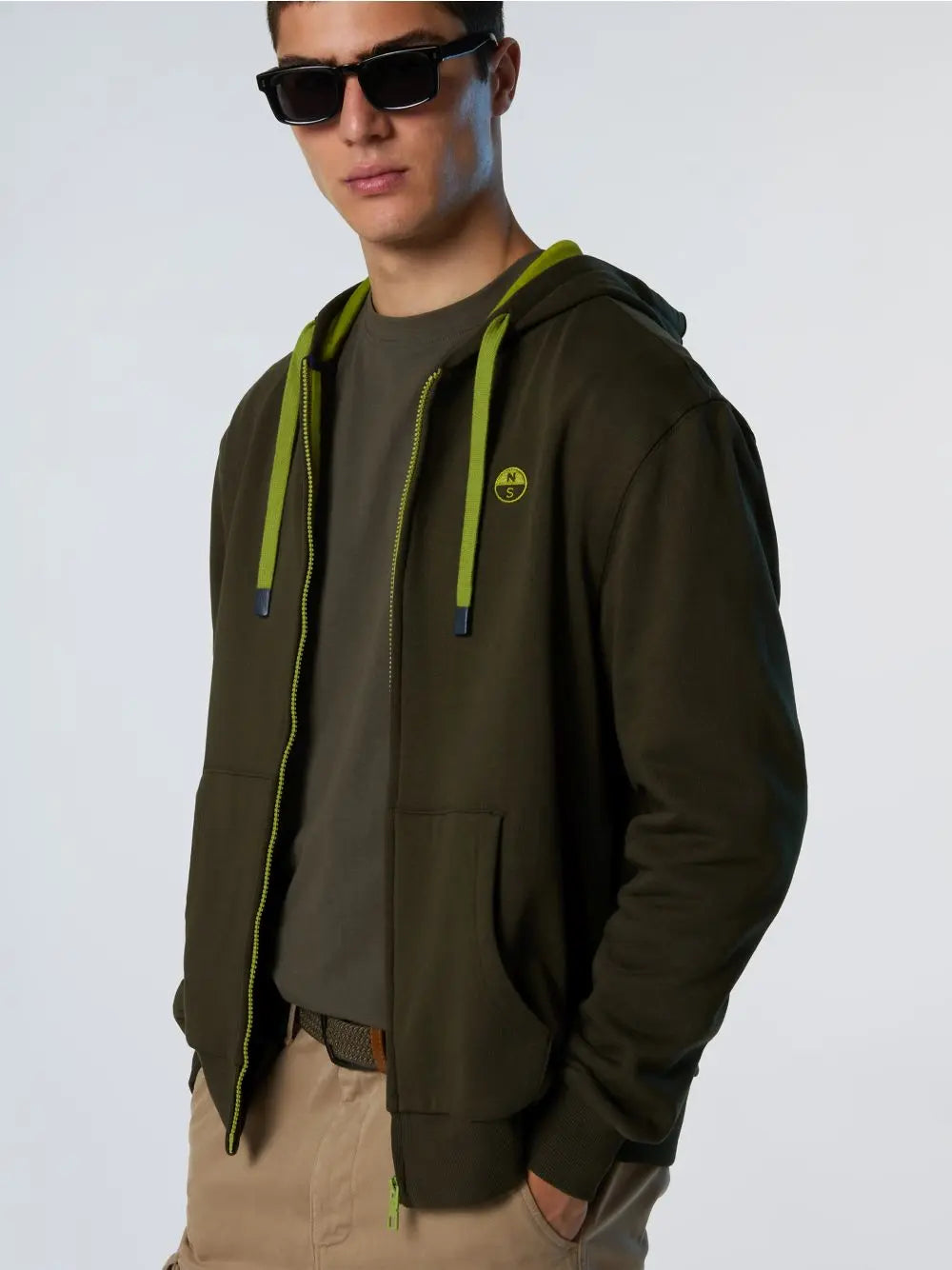 Felpa North Sails Uomo - Verde