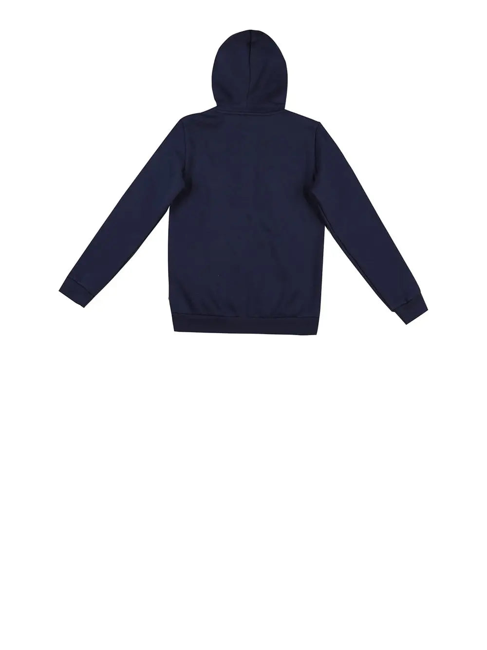 Felpa Puma Bambino Ess Big Logo Fz Hoodie Fl B Blu Puma Angolo dello Sport