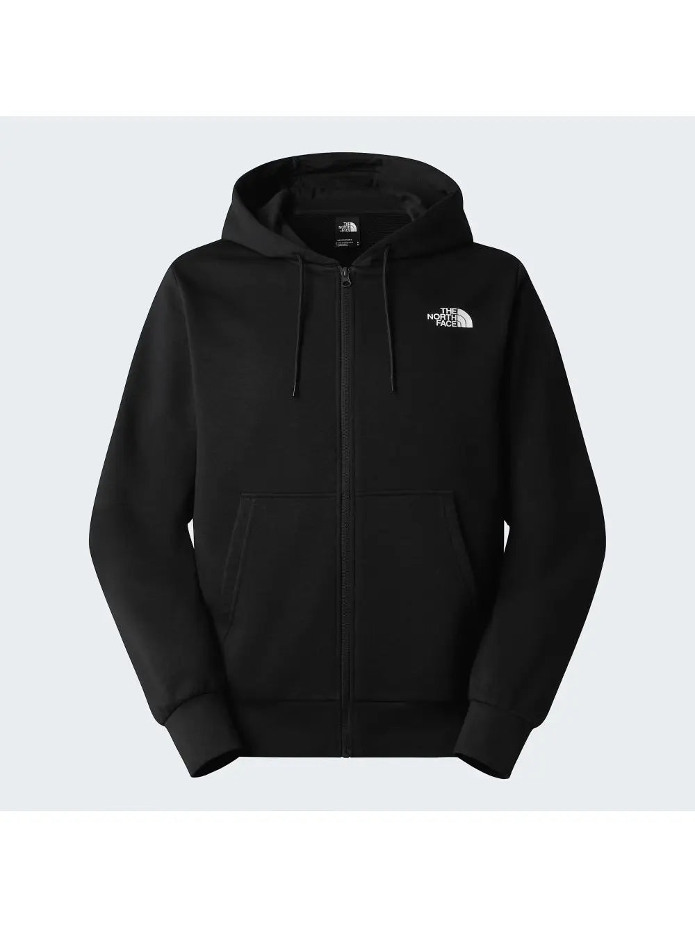 Felpa The North Face SIMPLE DOME LIGHT REGULAR FULL ZIP HOO Uomo - Nero