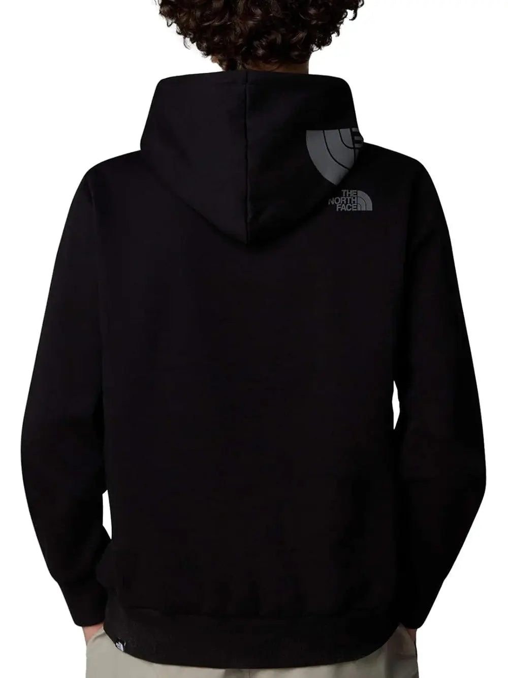 Felpa The North Face Uomo Hood Logo Nero The North Face Angolo dello Sport