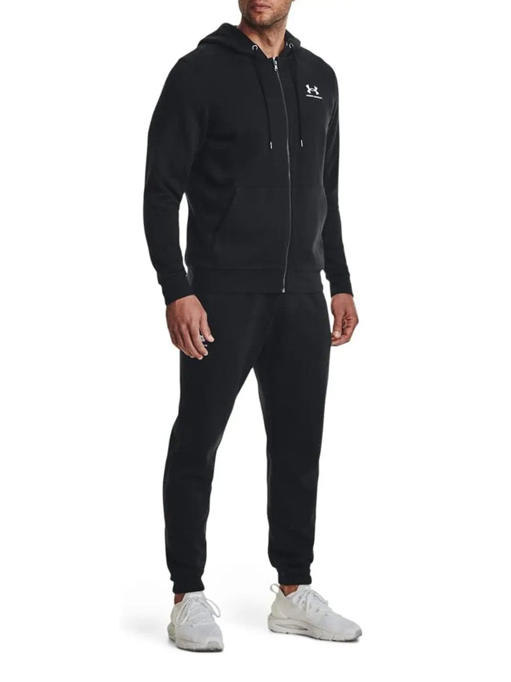 Felpa Under Armour Uomo Nero Under Armour Angolo dello Sport