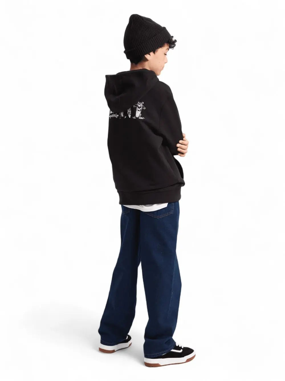 Felpa Vans Bambino - Nero
