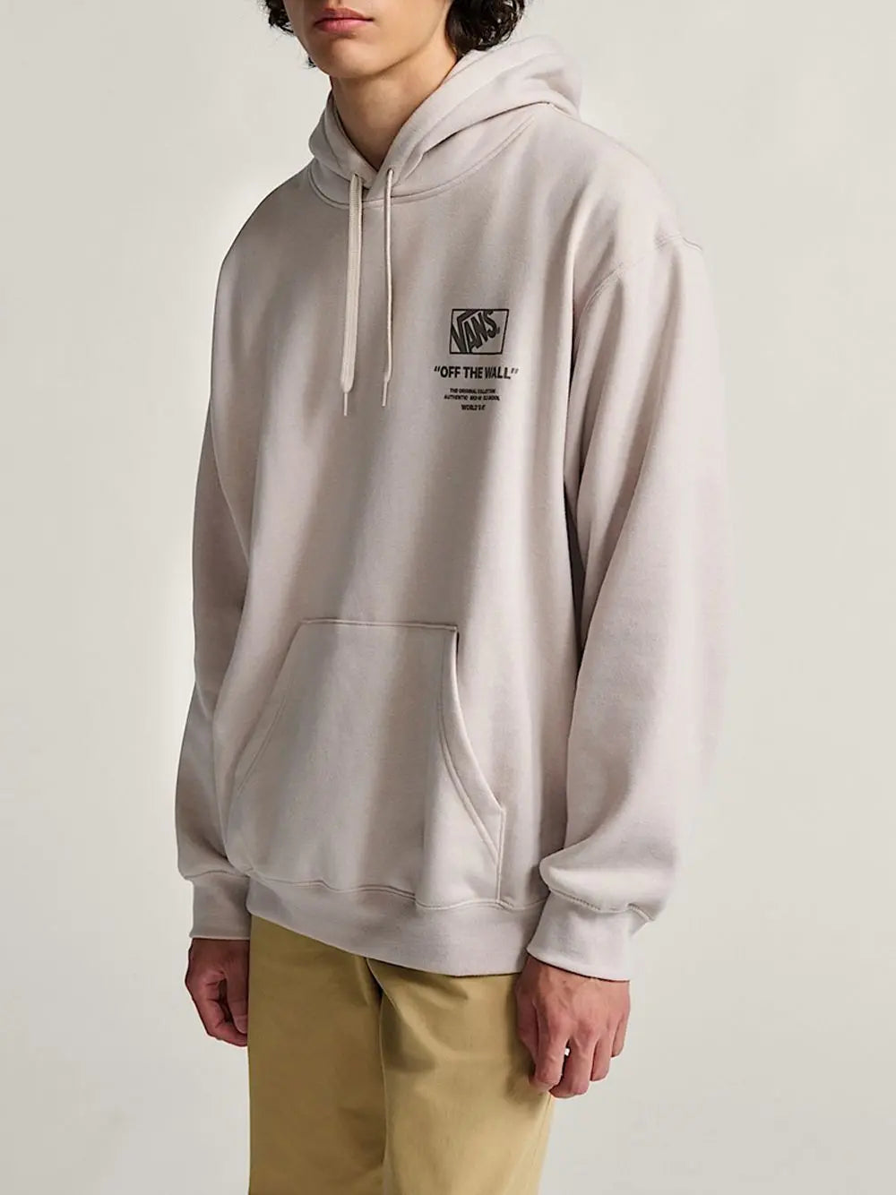 Felpa Vans Stockpile Pullover Uomo - Bianco