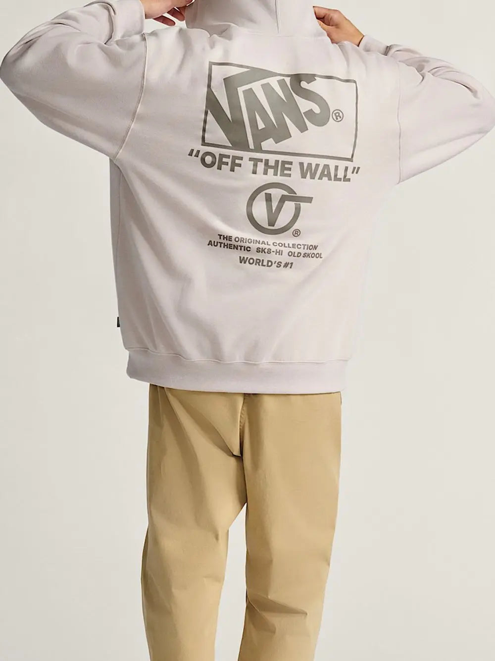 Felpa Vans Stockpile Pullover Uomo - Bianco