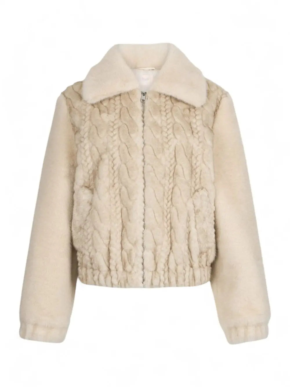 Giacca Liu Jo Giaccone Sintetico Donna - Beige