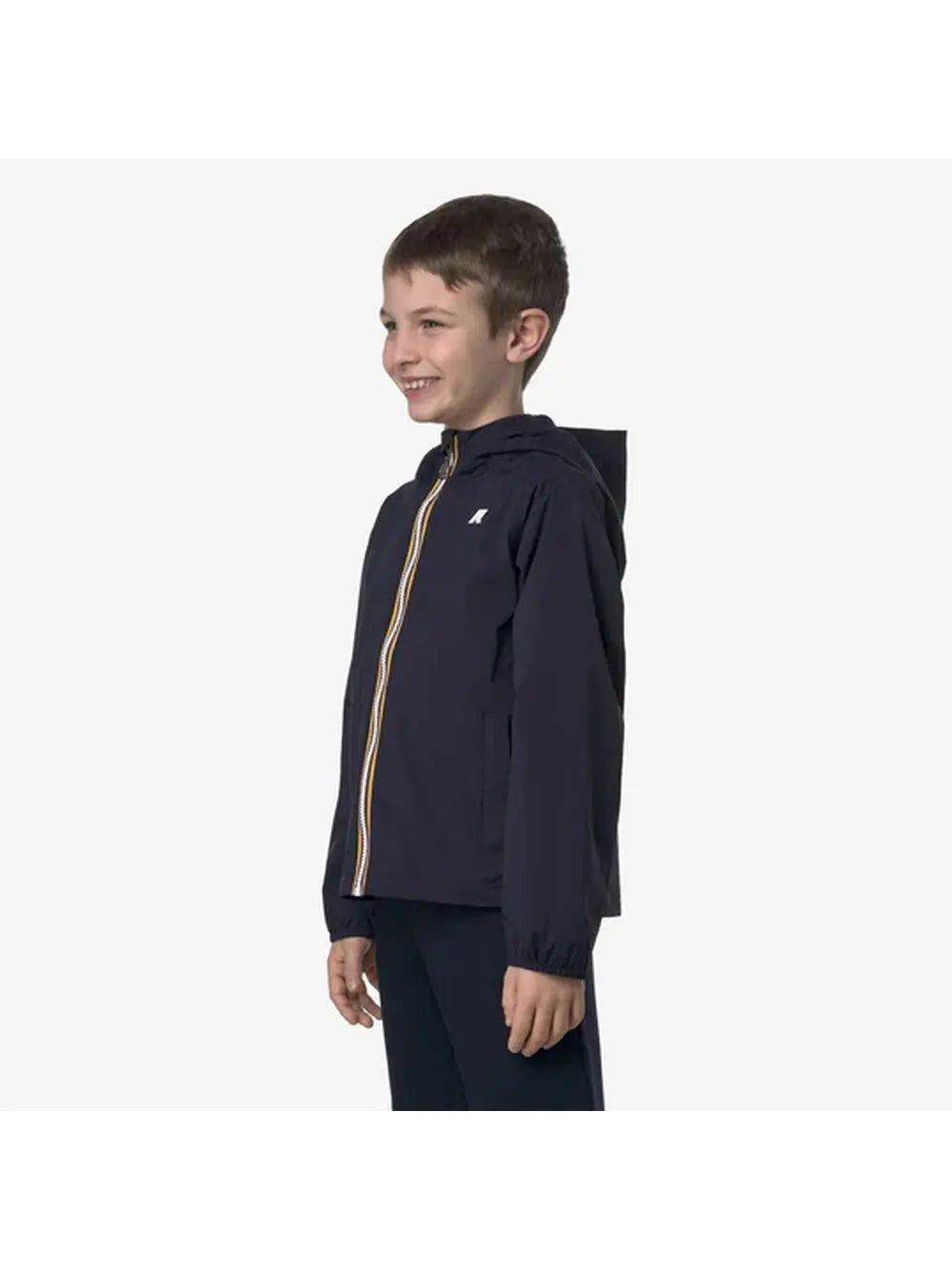 Giubbino K-Way JACK STRETCH NYLON JERSEY Bambino - Blu