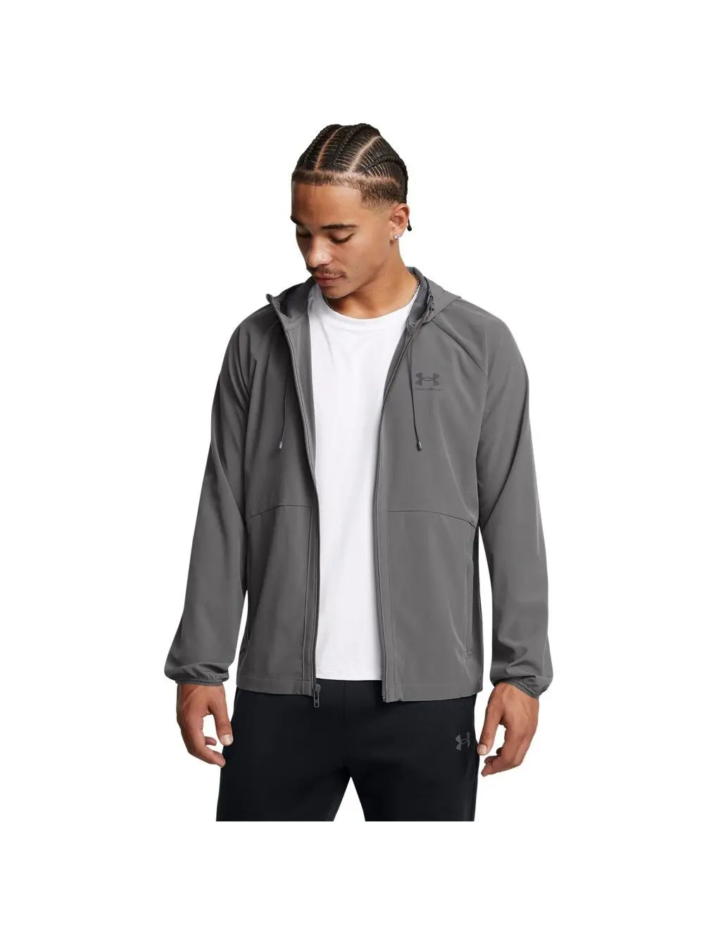 Giubbino Under Armour UA Stretch Woven Uomo - Grigio