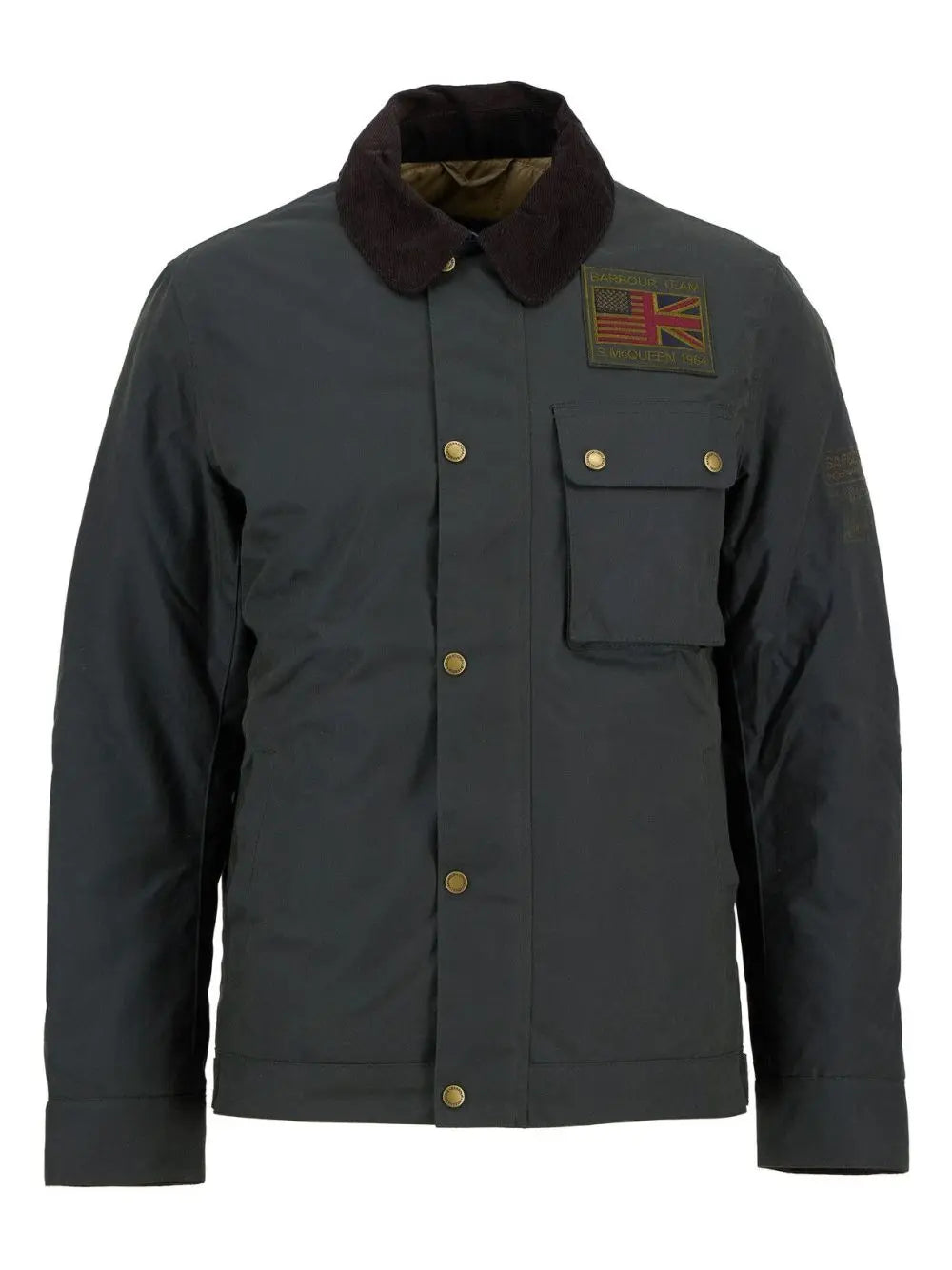 Giubbotto Barbour workers wax Uomo - Marrone