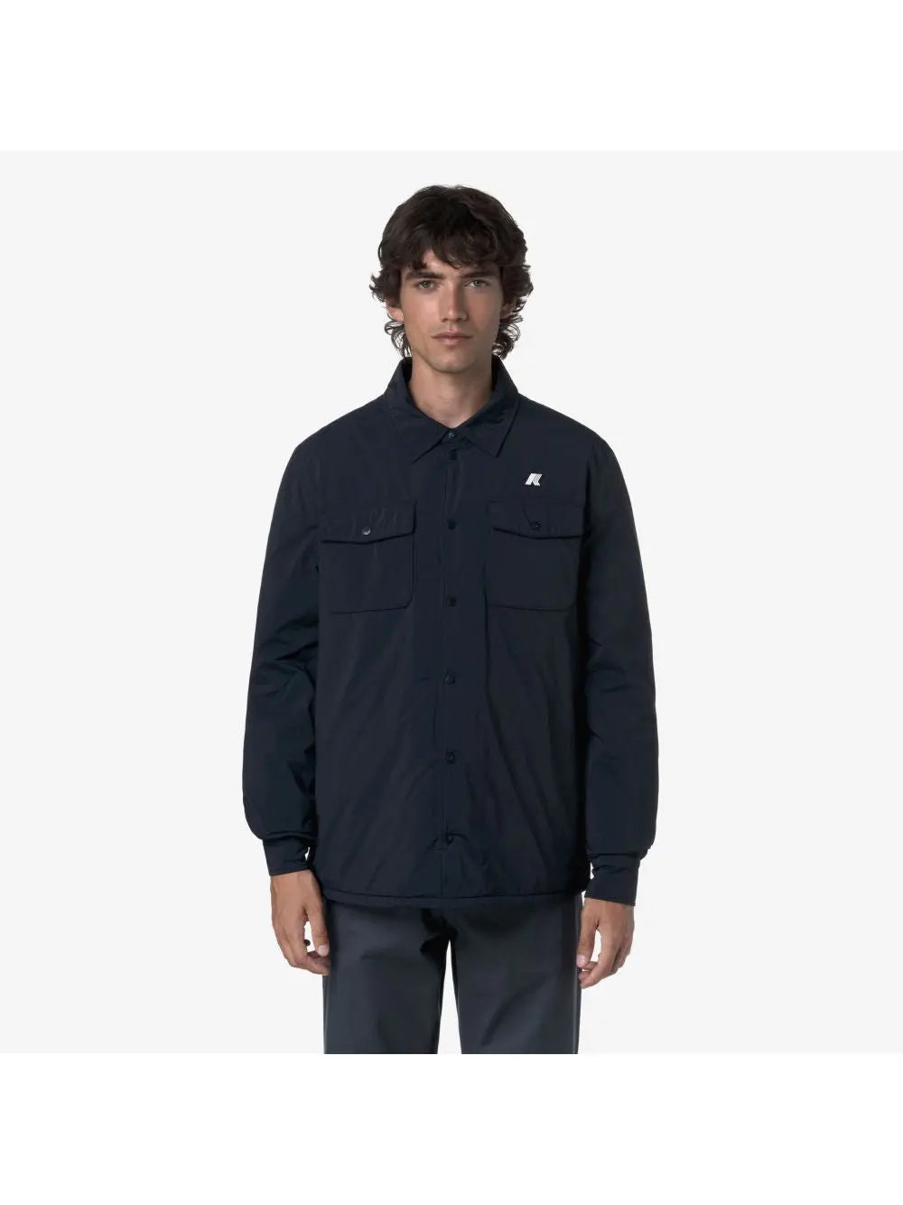 Giubbotto K-Way UMBERT PLAIN WARM Uomo - Blu