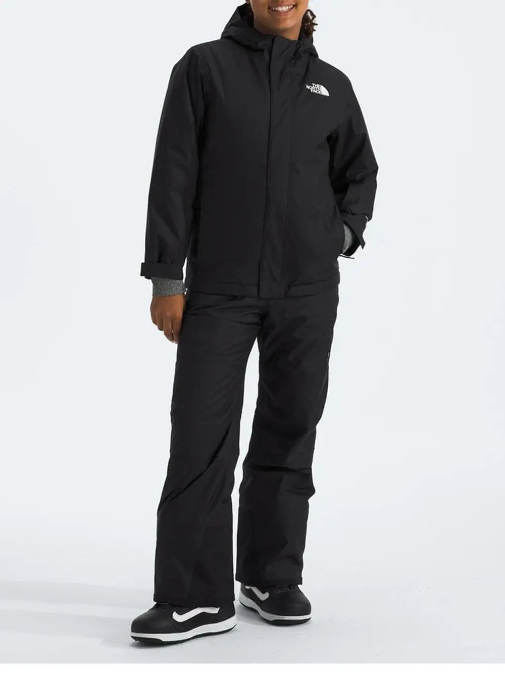 Giubbotto The North Face Bambino Snowquest Nero The North Face Angolo dello Sport