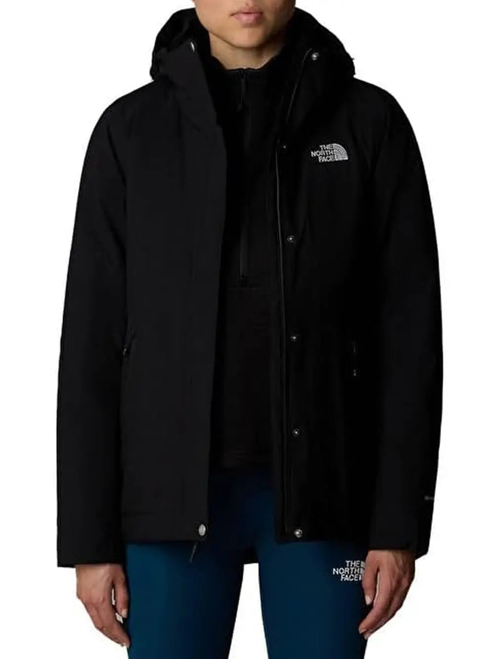Giubbotto The North Face Donna Inlux Insulated Nero The North Face Angolo dello Sport
