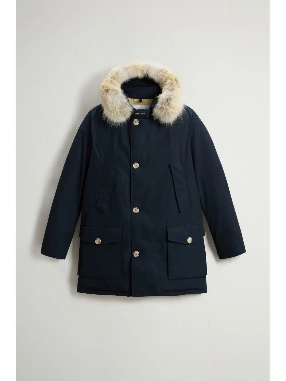 Giubbotto Woolrich ARCTIC DETACHABLE FUR PARKA Uomo - Blu