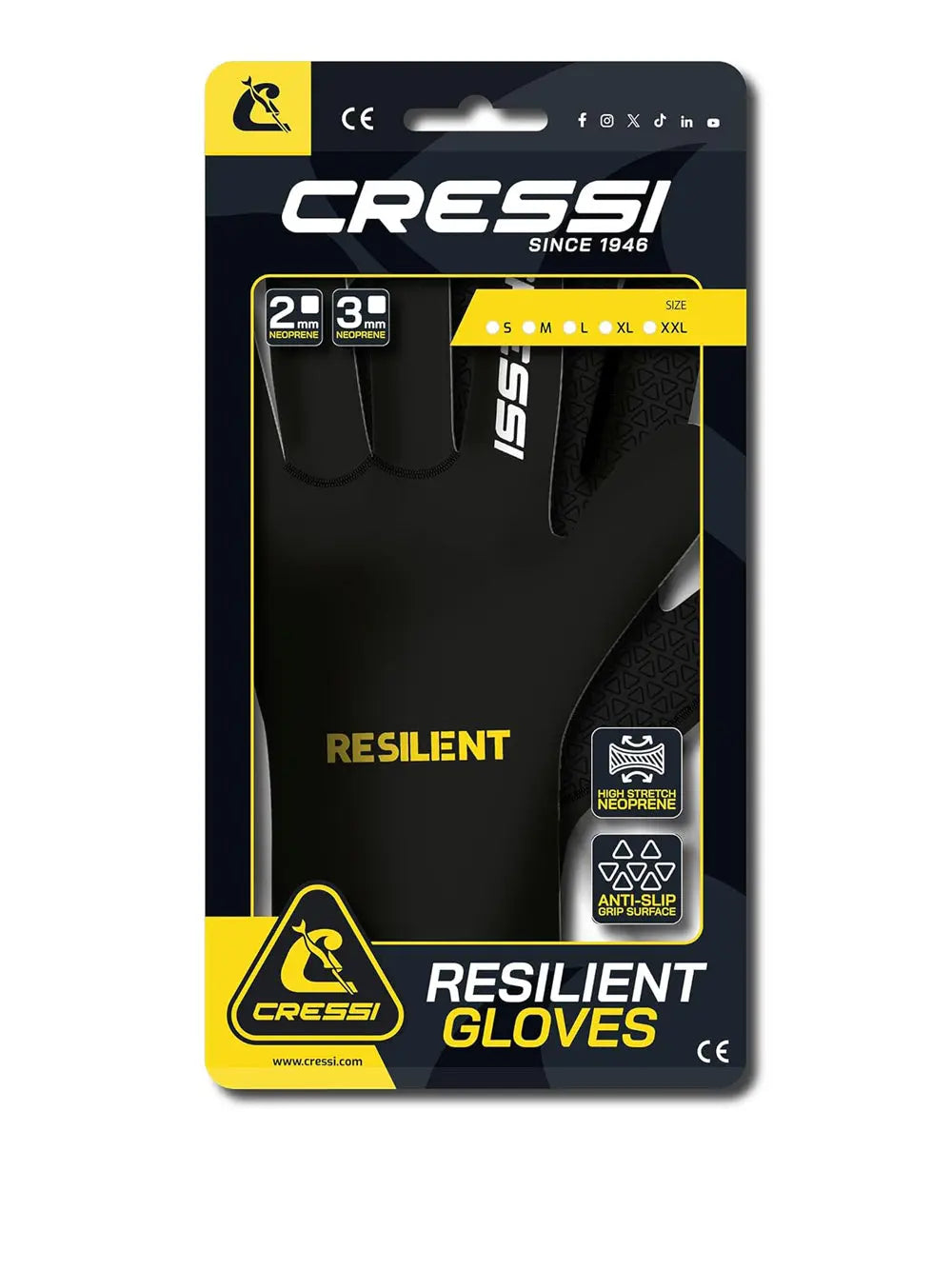 Guanti Sportivi Cressi Unisex