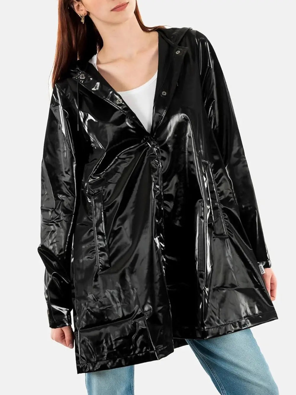 Impermeabile Rains Donna A-Line Verde Rains  Angolo dello Sport